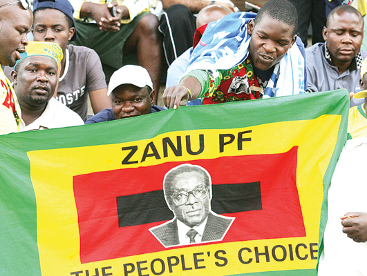 Gun Violence With Influx Of  Unregistered Cooperatives Displaying Zanu-PF & ZIM Flags