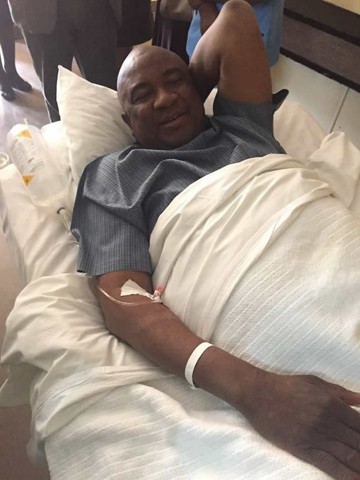Chiyangwa still in  Avenues Clinic  after house fire
