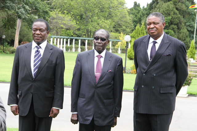 Pushing for either  Mphoko or Mnangagwa to  succeed me is another “Gamatox”-Mugabe warns!