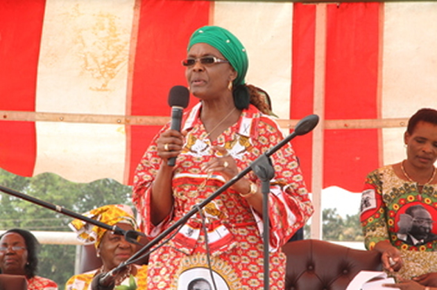 Grace Mugabe Back On The Warpath Again, With Her Contoversial Rallies