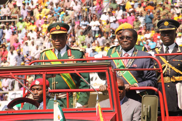 ZNA  A Formidable Force Safeguarding Integrity, Sovereignty, Social & Economic Development.-Mugabe