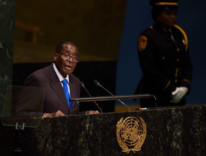‘Aged, Despot Mugabe, Stumbled Through, In Speech, With Audible Glitches’ At UN