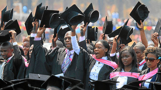 More Jobless Graduates As Mugabe Caps 3 451 University of Zimbabwe  Graduands