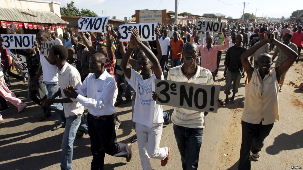 U.S. Envoy Warns Of Civil War As Violent Protests Against Nkurunziza’s 3rd Term , Rise