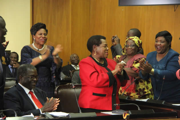 ‘Zanu PF Bigwigs Want Senate President Edna Madzongwe As Zimbabwe’s VP Not Mnangagwa’
