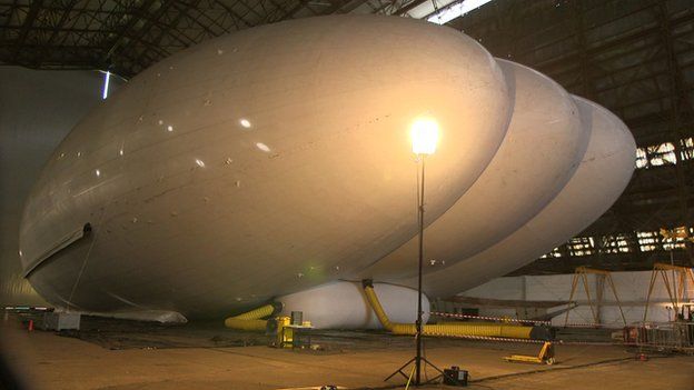 UK Unveils The World’s Longest Aircraft,  The Helium Filled ‘Airlander 10’