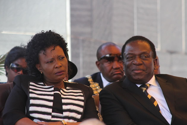 ‘KILL PRESIDENT  MNANGAGWA AND SPARE ME, I’ve kids,’ says his wife First Lady  Auxillia Mnangagwa