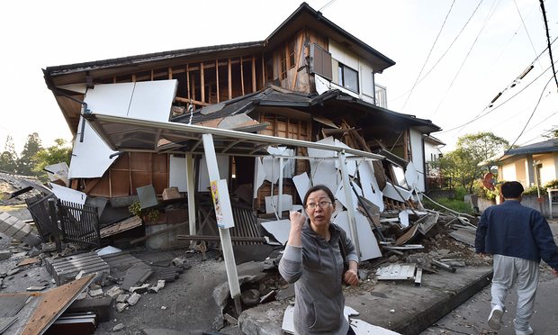 New, 7.3 Tremor, In Japan After An Earlier Deadly Earthquake