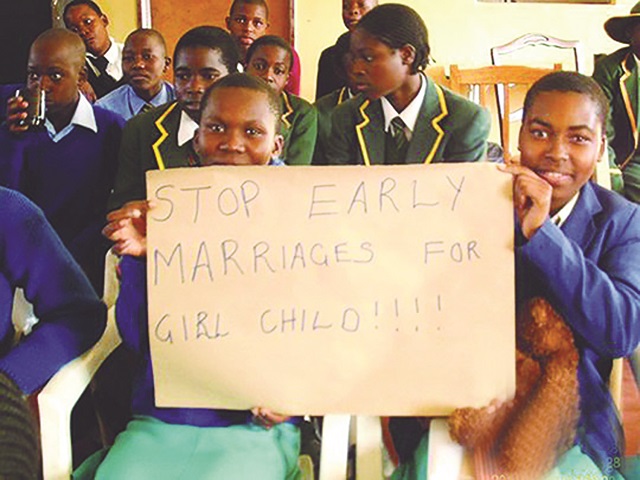 Zimbabweans urged to find ways to stop child marriages