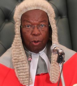BREAKING NEWS:’Zimbabwe’s chief justice Godfrey Chidyausiku (70) dies