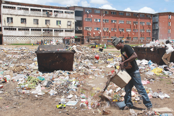 Erratic  supply  of poor water quality, poor sanitation and  refuse collection  blamed for  typhoid and cholera.