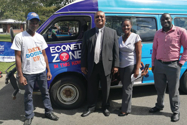 Econet Wireless Zimbabwe has launched a new product, Wifi in Kombis, to bring real convenience to commuters who use kombis
