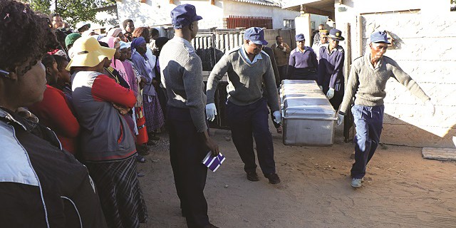 BULAWAYO man (28) killed his sister (26) and  buried her in a pit in their Old Magwege backyard.