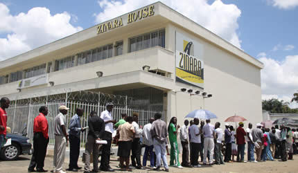 ZIMBABWE NATIONAL ROAD ADMINSTRATION  (Zinara)  chief executive officer  corruptly obtained a US$300 000 CBZ Bank mortgage bond using (Zinara) authority.