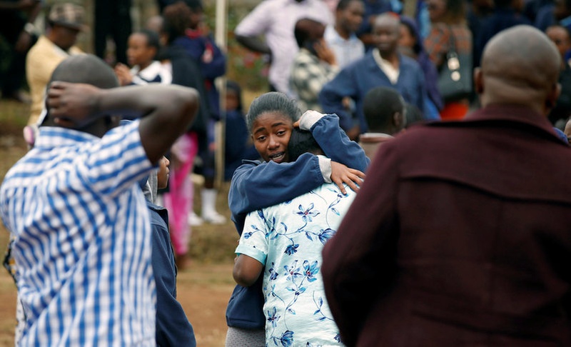Seven girls were killed and 10 others taken to hospital after a fire broke out at Moi Girls school in the Kenyan capital in Nairobi at 2:00am  Saturday