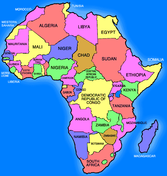List Of All African Countries Independence Days Colonial Names