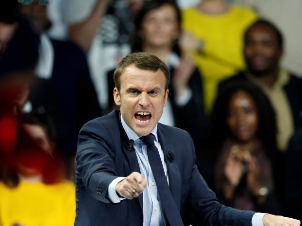 FRENCH PRESIDENT MACRON is accused of favouring the rich as he cuts taxes from them in 2018.