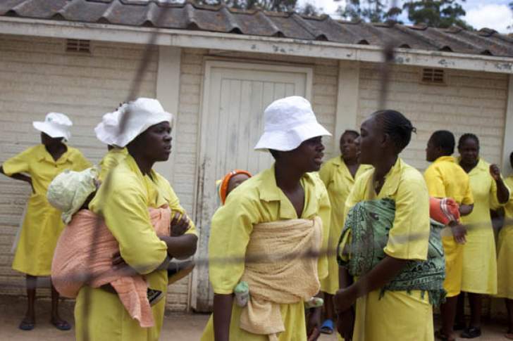 Chikurubi Maximum Prison female inmates abandoned as only one man turned up to visit his wife during the past family Week.