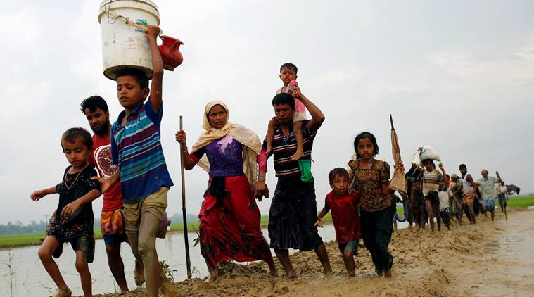 300 Rohingya villages totally or partially destroyed since August 2017 and 320,000 Muslim Rohingya children mainly diseased, malnourished and sufferring from scurvy are living in Bangladesh.