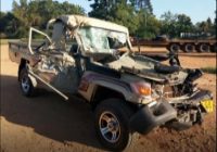 ZIMBABWE’S CIO DEPUTY DIRECTOR Chirinda  crashed into a turning haulage truck and died in Chinhoyi last night after his Land Cruiser  was trapped underneath the truck’s trailer on  leaving Orange Grove Motel for his home.