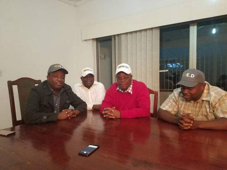 Mugabe’s cousin, the Former Fin Minister Chombo, former Zanu-PF youth leaders Chipanga and Hamandishe in court for wearing caps inscribed with E.D Mnangagwa and Zanu pf regalia