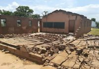 HAILSTORM reportedly destroyed class rooms at Gumede Primary School in Lupane and downed electricity poles and trees.
