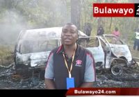 At least ten burnt to death in crash after kombi driver fell asleep at the wheel near the 25km peg along Mvurwi – Guruve highway this morning