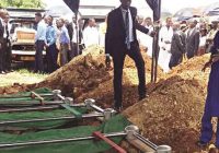 Three victims of a horrific shooting by a Gweru based Zimbabwe National Army (ZNA) soldier Carlos Tinashe Chapeyama (23) were yesterday buried side by side in Magwegwe