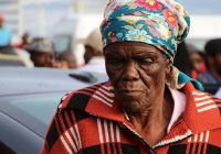 Morgan Tsvangirai’s mother caused a scene at Robert Mugabe Square in Harare yesterday when she refused to disembark from the hearse carrying her son’s body at a send-off ceremony for MDC-T party supporters.