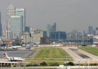 UP TO 16000 PEOPLE AFFECTED by London City Airport closure after discovery of a Second World War bomb on the River Thames