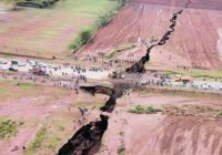 ‘NEW CONTINENT DEVELOPS AS PART OF AFRICA BREAKS OFF’-A new continent is forming due to splitting in the earth’s crust in the Great Rift Valley.