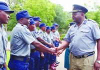 POLICE COMMISSIONER GENERAL GODWIN MATANGA HAS WITHE IMMEDIATE EFFECT PROMOTED 1 632 POLICE OFFICERS countrywide under the Zimbabwe Police Act.