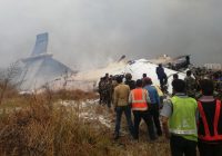 A PLANE WITH 67 PASSENGERS AND FOUR CREW ON BOARD has crashed at Tribhuvan International Airport in Nepal’s capital, Kathmandu.