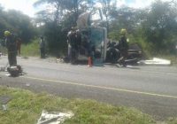 SEVERAL FEARED DEAD IN HEAD ON COLLISION BETWEEN a UD truck and a Wish vehicle along Mutare – Harare road today.
