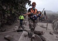 VOLCANO ERUPTION:-GUATEMALA’S FUEGO VOLCANO, left 25 people dead after Sunday’s eruption..