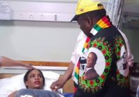 VICE PRESIDENT, CHIWENGA’S WIFE, Marry Chiwenga has been hospitalised after todays  assasination attempts on President Emmerson Mnangagwa and Vice president Chiwenga at Bulawayo white City stadium.
