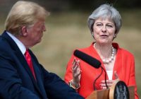 TRUMP WARNS:  ‘If you look at the Brexit  deal,  as it stands sight now, UK may not be able to trade with  US’