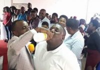 7 DEAD; 18 HOSPITALISED AFTER PASTOR MADE THEM DRINK JIK , a strong alkaline chemical in church to wash away wash away demons