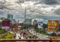 KENYA’S CAPITAL, NAIROBI is the second most congested city in the world .