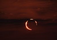 SKYWATCHERS FROM QATAR AND OMAN TO INDIA AND SINGAPORE were treated to a rare “ring of fire” solar eclipse on Thursday.