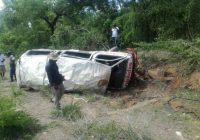 ACCIDENT update : 13 PEOPLE WERE KILLED on Friday morning when a kombi they were travelling in burst a tyre and veered off the road at the 186 km peg along the Harare Nyamapanda highway.