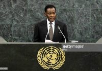 INTERNATIONAL MONETARY FUND (IMF) SAYS THE WORLD’S LONGEST SERVING PRESIDENT , Equatorial Guinea’s leader Teodoro Obiang Nguema Mbasogo, should declare his assets before the nation receives more financial support .