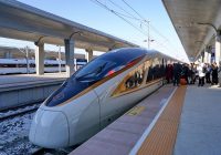 SMART TRAIN: WORLD’S FIRST 350km-(217 mph) without a driver bullet train goes into service in China.