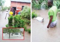 HWANGE YESTERDAY RECEIVED A TOTAL OF 139mm rainfall in just three hours which overwhelmed the drainage system causing flash floods. 35 families were affected by the heavy rains and flooding mainly in Number 1 and Sinderela villages.