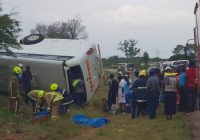At least three people have been killed and dozens injured after a ZUPCO bus skidded off the Bulawayo-Gwanda road near Chipangali Wildlife Sanctuary-