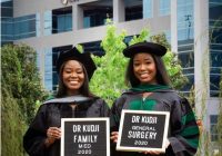 GHANAIAN SINGLE MOTHER, CYNTHIA KUDJI, AND HER DAUGHTER and her daughter have graduated from the same medical school at the same time