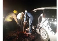 4 killed, 12 injured in head on collision between a Toyota Wish heading for Masvingo and a Nissan Elgrand going in the opposite direction