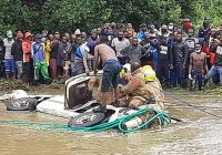 TWO OF SIX MISSING BODIES FROM  swept away after their car was swept off a flooded Gweru River yesterday morning, recovered.