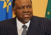 Namibian President Hage Geingob (82) dies