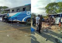 Horror bus crash-13 dead, scores injured: two bus operators licences suspended when a City bus and Blues circle crashed head on on Masvingo-Beitbridge road.